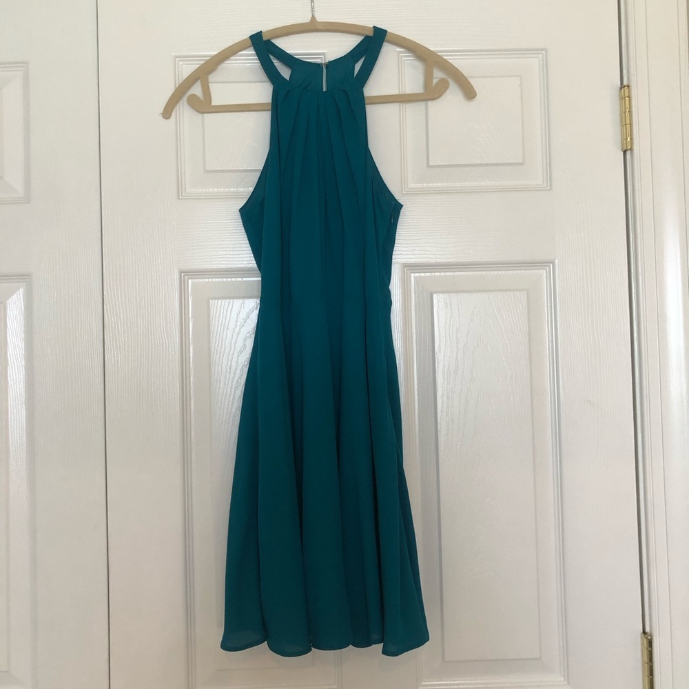 Express chiffon dress